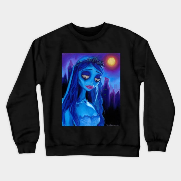 Corpse Bride Crewneck Sweatshirt by Ansekenamun